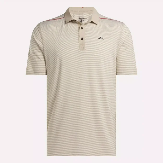 Polo de manga corta Core Stripe para hombre