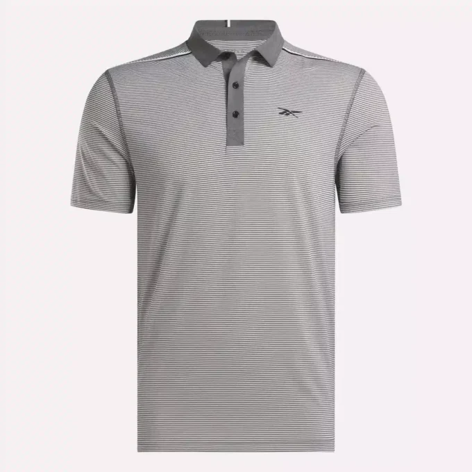 Polo de manga corta Core Stripe para hombre