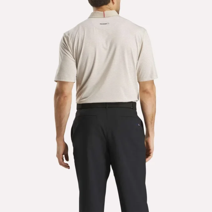 Polo de manga corta Core Stripe para hombre