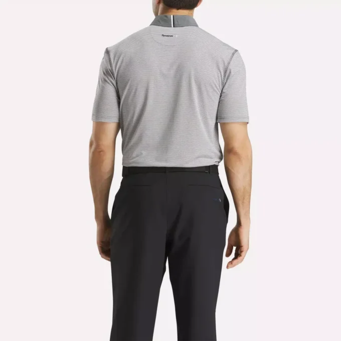 Polo de manga corta Core Stripe para hombre