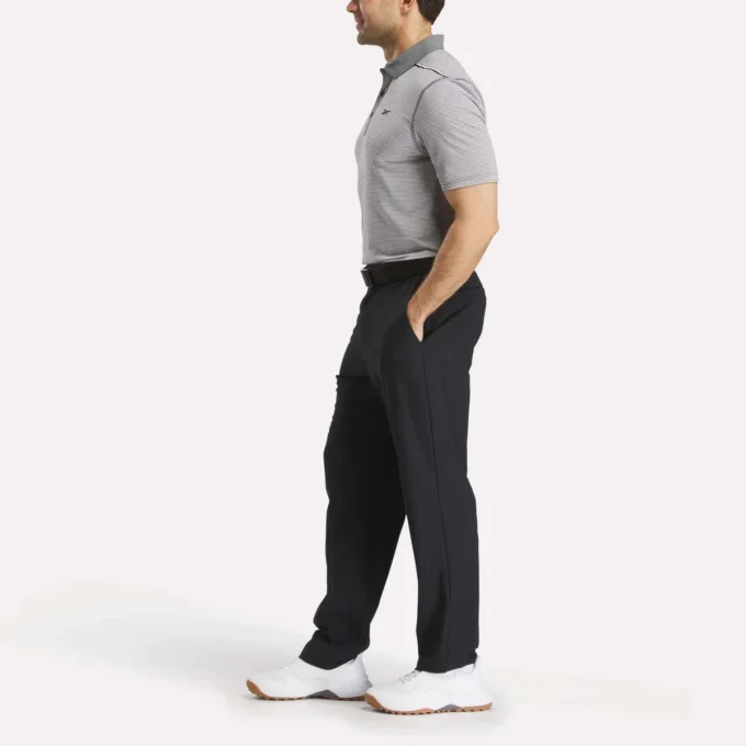 Polo de manga corta Core Stripe para hombre