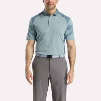 Polo de manga corta para hombre con manga Vector Signature