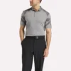 Polo de manga corta para hombre con manga Vector Signature