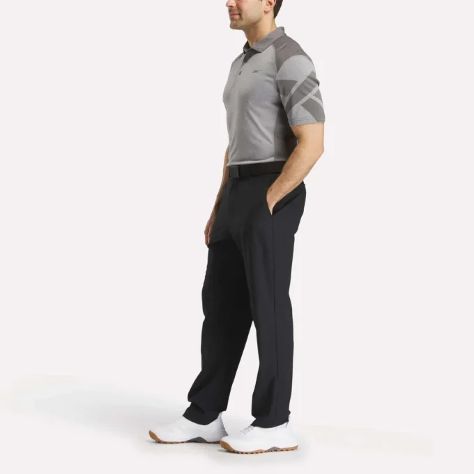 Polo de manga corta para hombre con manga Vector Signature