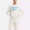 Sudadera con capucha de felpa Reebok Identity Big Logo para mujer Sudadera con capucha de felpa Reebok Identity Big Logo para mujer