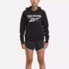 Sudadera con capucha de felpa Reebok Identity Big Logo para mujer Sudadera con capucha de felpa Reebok Identity Big Logo para mujer