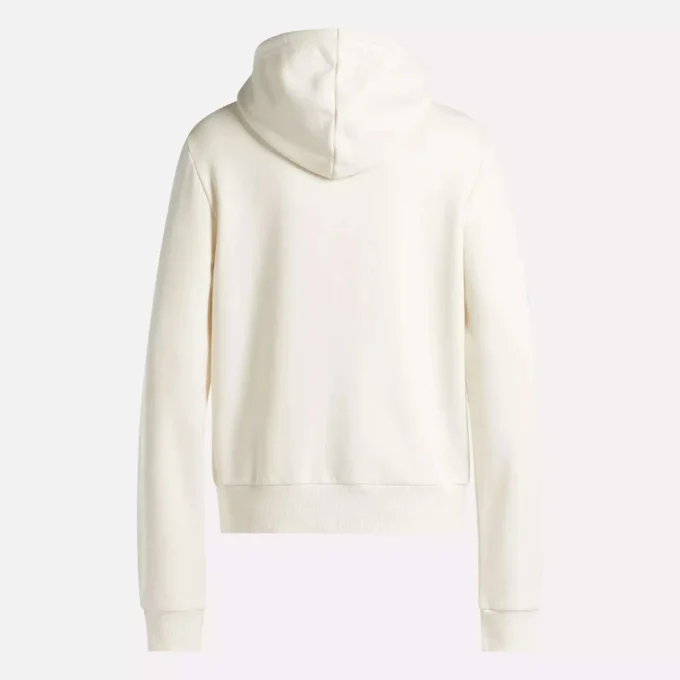 Sudadera con capucha de felpa Reebok Identity Big Logo para mujer Sudadera con capucha de felpa Reebok Identity Big Logo para mujer