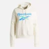 Sudadera con capucha de felpa Reebok Identity Big Logo para mujer Sudadera con capucha de felpa Reebok Identity Big Logo para mujer