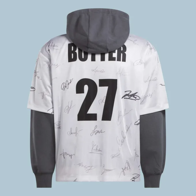 Sudadera con capucha híbrida de fútbol para hombre Reebok x Botter LTD Sudadera con capucha híbrida de fútbol para hombre Reebok x Botter LTD