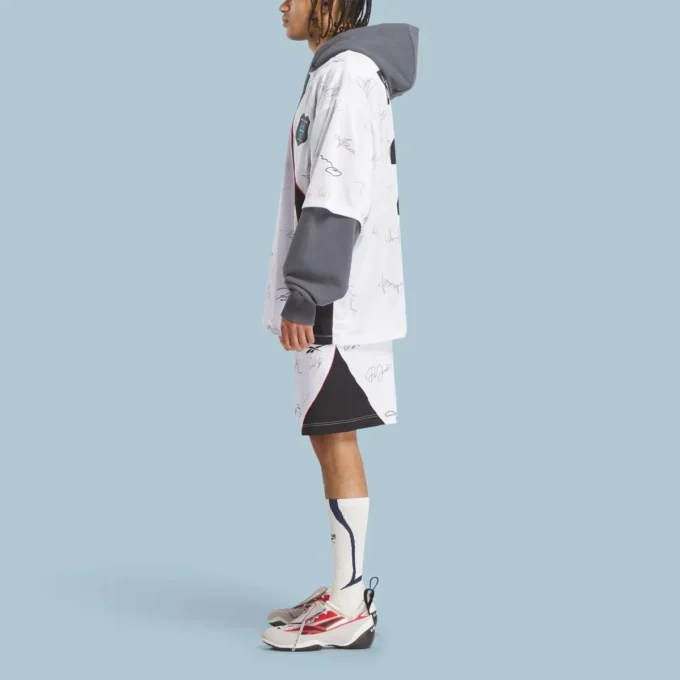 Sudadera con capucha híbrida de fútbol para hombre Reebok x Botter LTD Sudadera con capucha híbrida de fútbol para hombre Reebok x Botter LTD