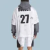 Sudadera con capucha híbrida de fútbol para hombre Reebok x Botter LTD Sudadera con capucha híbrida de fútbol para hombre Reebok x Botter LTD