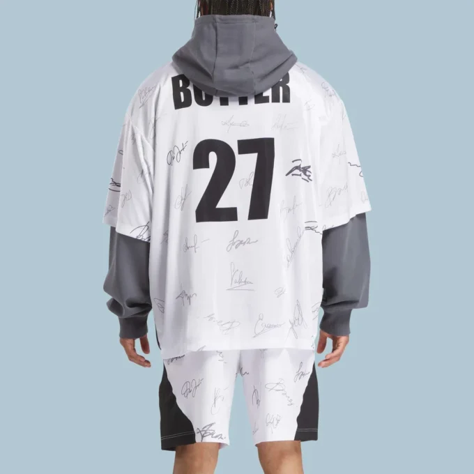 Sudadera con capucha híbrida de fútbol para hombre Reebok x Botter LTD Sudadera con capucha híbrida de fútbol para hombre Reebok x Botter LTD
