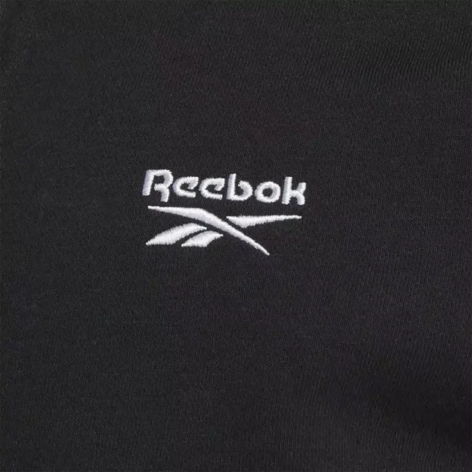 Sudadera con capucha y cremallera completa Reebok Identity Small Logo Fleece para mujer Sudadera con capucha y cremallera completa Reebok Identity Small Logo Fleece para mujer