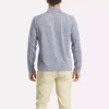 Sudadera con cremallera de un cuarto y tejido catiónico para hombre Sudadera con cremallera de un cuarto y tejido catiónico para hombre
