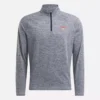 Sudadera con cremallera de un cuarto y tejido catiónico para hombre Sudadera con cremallera de un cuarto y tejido catiónico para hombre