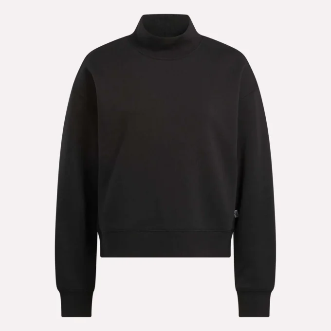 Sudadera con cuello alto Vector para mujer, talla pequeña Sudadera con cuello alto Vector para mujer, talla pequeña