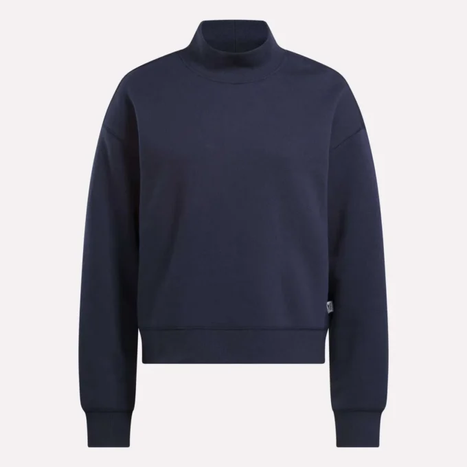 Sudadera con cuello alto Vector para mujer, talla pequeña Sudadera con cuello alto Vector para mujer, talla pequeña