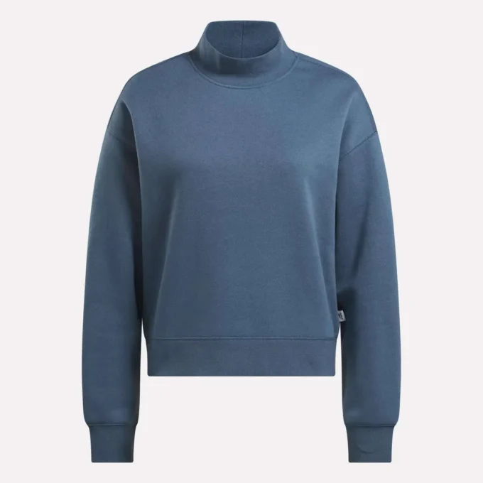 Sudadera con cuello alto Vector para mujer, talla pequeña Sudadera con cuello alto Vector para mujer, talla pequeña