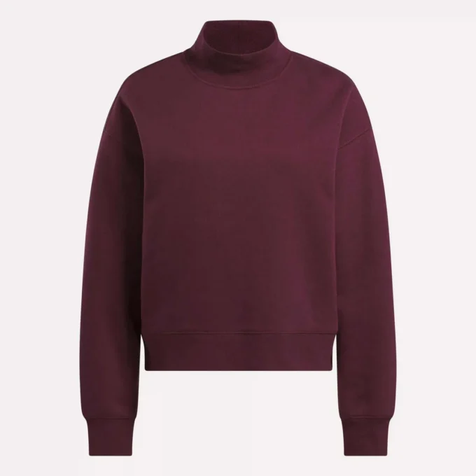 Sudadera con cuello alto Vector para mujer, talla pequeña Sudadera con cuello alto Vector para mujer, talla pequeña