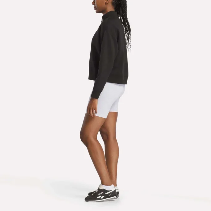 Sudadera con cuello alto Vector para mujer, talla pequeña Sudadera con cuello alto Vector para mujer, talla pequeña