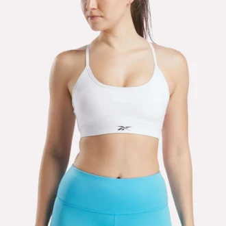 Sujetador con tirantes Core para mujer: sujeción media