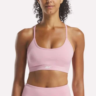 Sujetador con tirantes Core para mujer: sujeción media