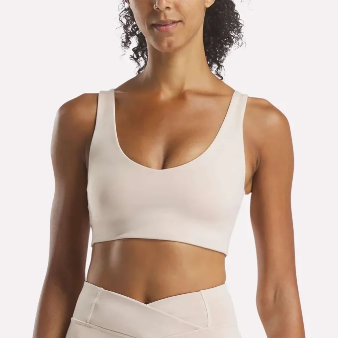 Sujetador de yoga con cuello en V para mujer Sujetador de yoga con cuello en V para mujer