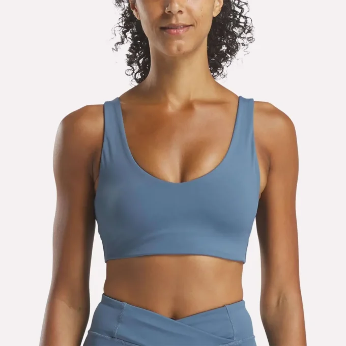 Sujetador de yoga con cuello en V para mujer Sujetador de yoga con cuello en V para mujer