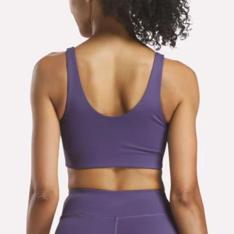 Sujetador de yoga con cuello en V para mujer