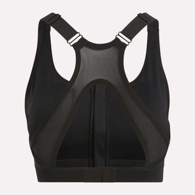 Sujetador deportivo de alto impacto con cremallera frontal Lux para mujer