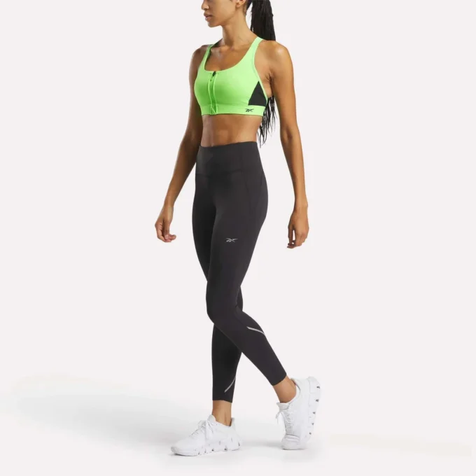 Sujetador deportivo de alto impacto con cremallera frontal Lux para mujer