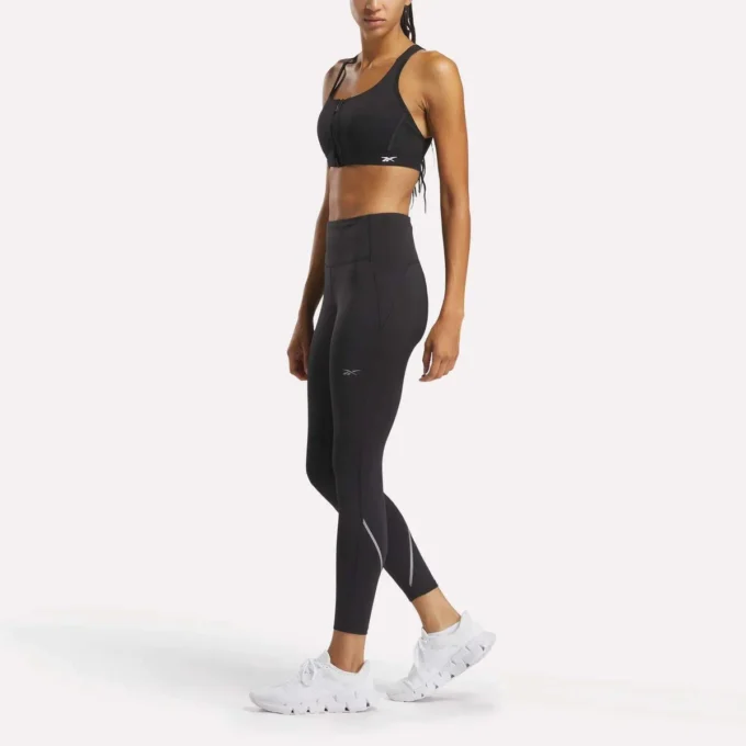 Sujetador deportivo de alto impacto con cremallera frontal Lux para mujer