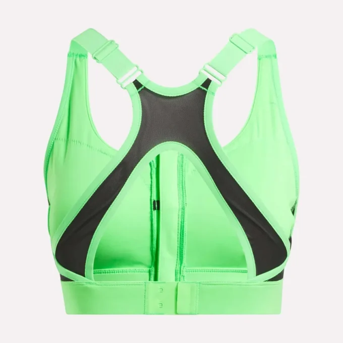 Sujetador deportivo de alto impacto con cremallera frontal Lux para mujer