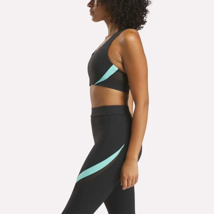 Sujetador deportivo Lux Colorblock Racer para mujer