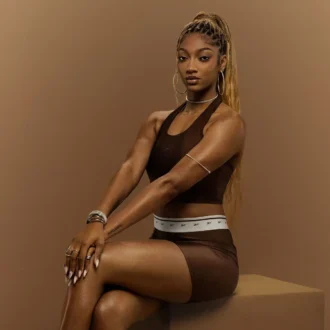 Pantalones cortos de ciclista para mujer Reebok x Angel Reese